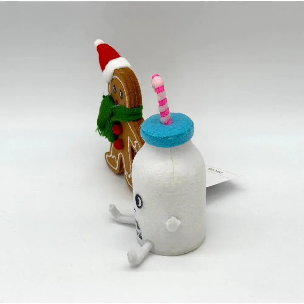 Target Wondershop Duo Christmas Gingerbread Man Cookie & Milk 2024 NEW